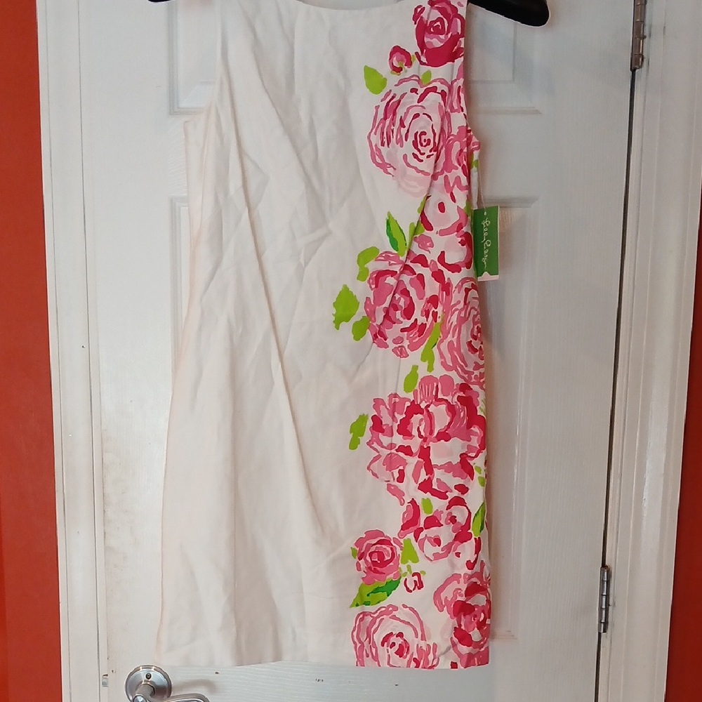 Lilly Pulitzer Pink Floral Dress